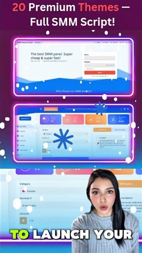Launch Your Own SMM Panel – Full Script + 20 Premium Themes