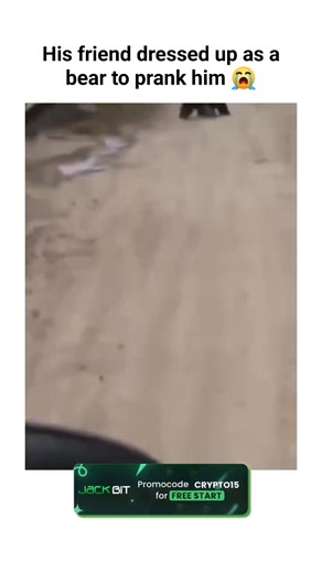 @memesrelatablelife.vibe on Instagram: "This viral clip from @HumansNoContext captures a construction worker's panicked sprint after a friend in a bear costume roars at him on a remote dirt road site, drawing 1,982 likes and replies joking about the "soul-leaving" terror. The account, with over 2 million followers, thrives on decontextualized videos of human absurdity, turning mundane pranks into relatable entertainment without backstory, as seen in this 28-second footage of raw fear amid hi-vis