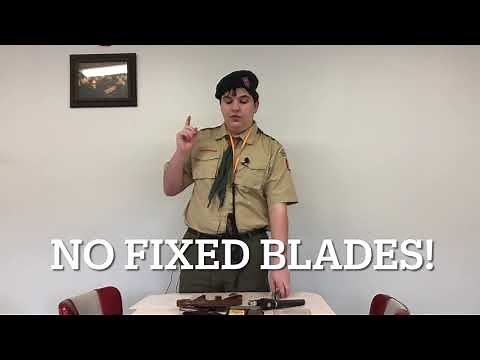 Scout Knife Safety and Uses!
