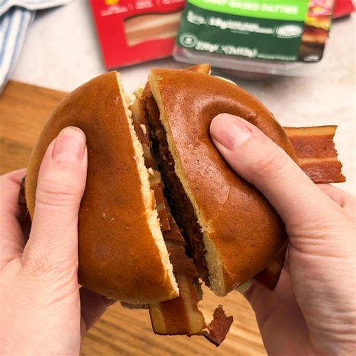 3 comments | Build the ultimate plant-based bacon burger. Get juicy Beyond Burger patties for £2.75 and crispy La Vie Smoked Bacon for £2 with Tesco Clubcard. | Beyond Meat | Facebook