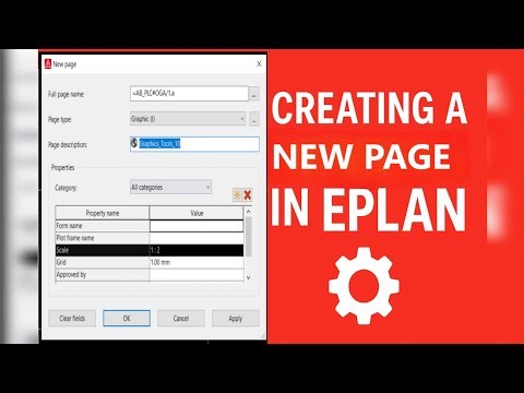 EPLAN P8 Tutorial: EP-2 | How to create New Page in EPLAN P8 | Step-by-Step Tutorial.