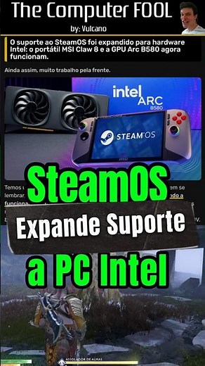 SteamOS expands compatibility with Intel! #steam #intel #cpu #handhelds