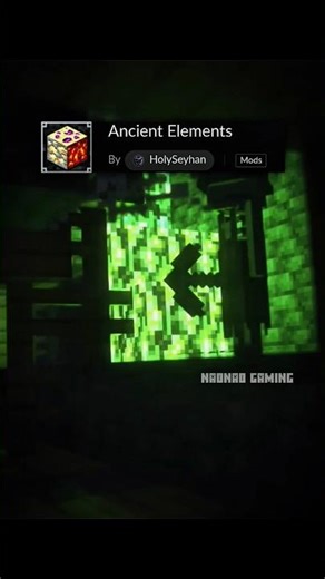 [Ancient Elements] Minecraft Best Mods #shorts