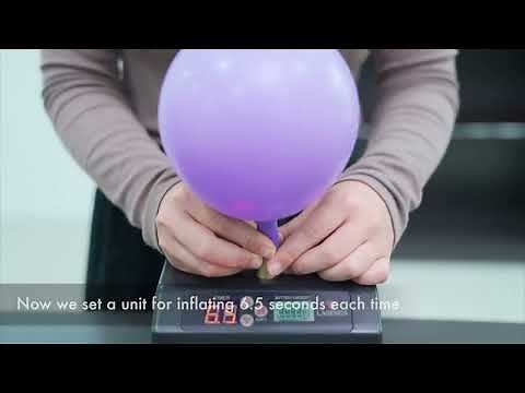 Lagenda Electric Air Balloon Pump, B231 Portable Professional Automatic Modeling Balloon Inflator