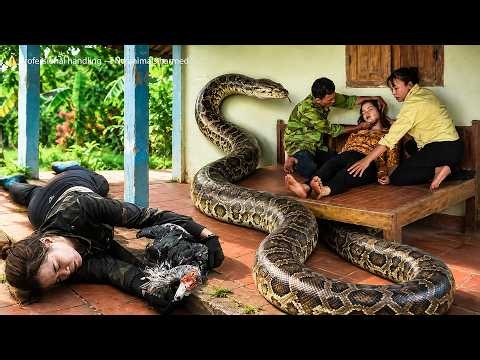 72 Hours Of Terror: Giant Python Attacks Sleeping Girl In A Terrifying Duck Hunt!