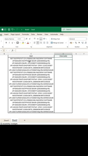 Abhijeet Pathak on Instagram: "Advanced Excel Tips & Tricks #advanceexceltips #exceltipsandtricks #excelhacks #advancedexceltips #regexpattern"