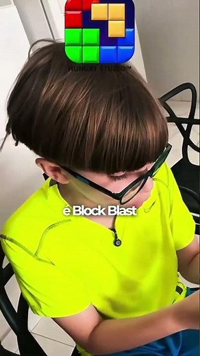 MEU IRMÃOZINHO ESTÁ MUITO VICIADO NESSE JOGO! #blockblast