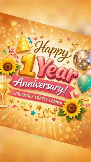 ✨ ONE YEAR of Holymoly Crafty Corner ✨🌻 I can’t believe it’s already been a year since I took a leap and opened Holymoly Crafty Corner — and I truly could not have done this without YOU. Thank you to every single person who came to a workshop, brought a friend, shared a post, cheered me on, or believed in this little dream that turned into something so special. What started as crafts has turned into community, laughter, creativity, and the BEST vibes. And we’re just getting started… 👀🪩 I’ve g