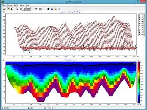 Workflow for processing of marine streamer seismic refraction data in ZondST2D software.