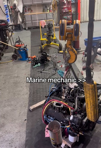 Have no clue what I’m actually doing #marinelife #marinemechanic #mercury #mercurymarine
