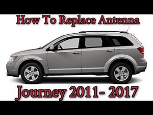 How To Change The Antenna On A Dodge Journey 2011 - 2017 | DIY Guide