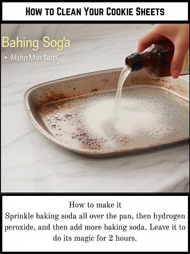 How to Clean Your Cookie Sheets
