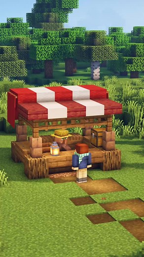 Minecraft Market Stall Ideas