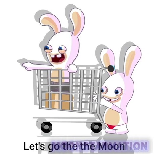 Let's go to the Heaven Meme (Rabbids go home) #animation #rabbids #meme
