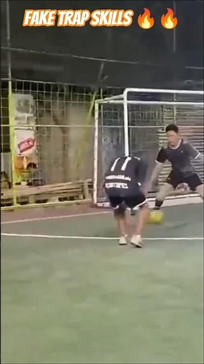 Fake shot goal tutorials 🪤🪤⚽⚽#cr7#football#skills