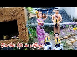 🌾 Barbie Farming Adventure 🐮 | Village Life with Barbie | Mini Dream World