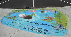 New art project decorates storm drains