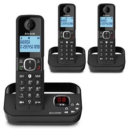 Alcatel F860 Voice DECT TAM Cordless Phone - Trio