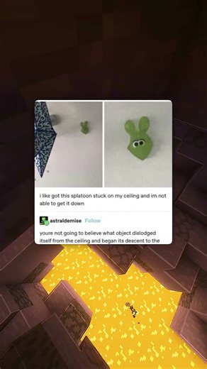 NAW THAT SPLATOON IS POSSESSED BRUH 😨 #shorts