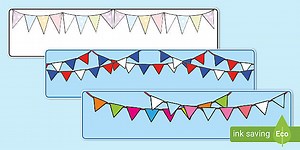 Printable Bunting Banners