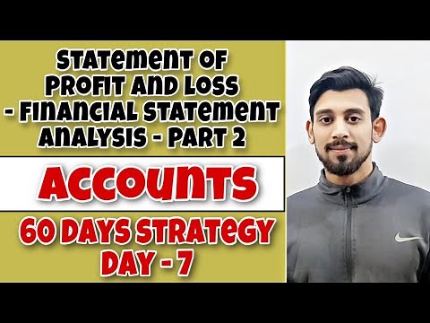 Statement of Profit and Loss | Complete basics | Analysis of Financial statements | Class 12