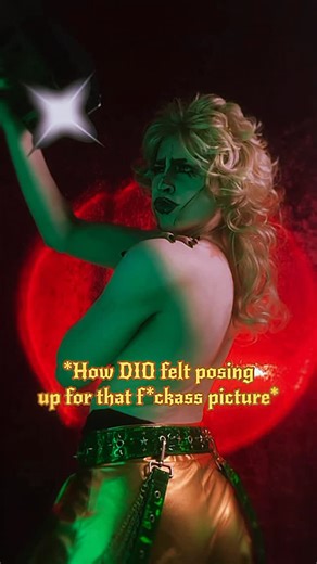 𝔍𝖆𝖒𝖔𝖙𝖍𝖞 🪐 on Instagram: "Then it became the single image that haunted the bloodline for decades ✨💅🏼 #DIO #DIOcosplay #diobrando #diobrandocosplay #jjba #jjbacosplay #fyp #foryoupage #jojokimiyounabouken #stardustcrusaders #jojosbizarreadventurecosplay #part3dio #wryy"