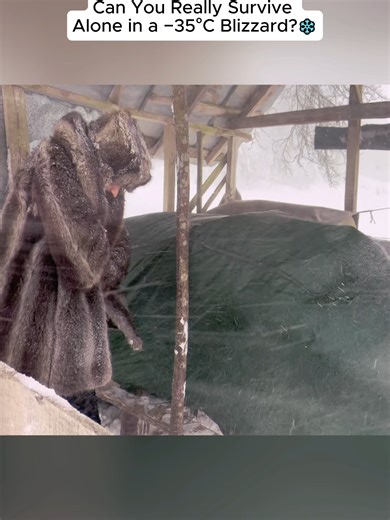 Surviving Alone in a -35°C Blizzard: Essential Tips