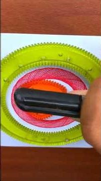 Relax Your Mind 🧠✨ Hypnotic Spirograph Patterns #satisfyingvideos #art #OddlySatisfying