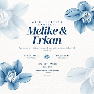 Personalized “wedding Day” Digital Invitation   Social Media Invite Video | Editable, Printable, Instant Download - Etsy