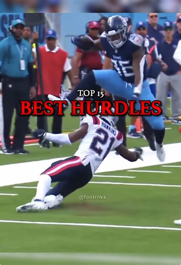 Top 10 best hurdles in NFL