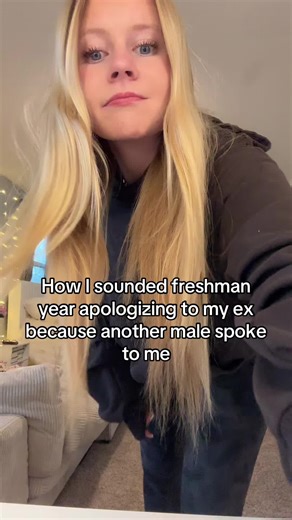 Or even worse I had assigned seats next to a man | freshman