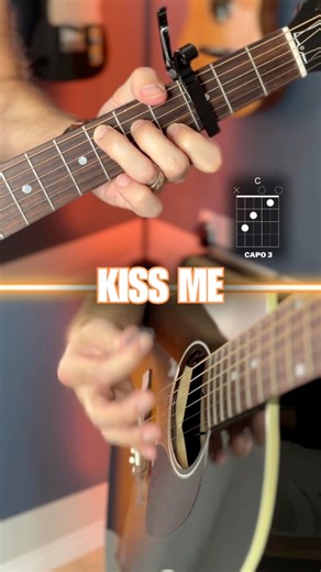221K views · 1.3K reactions | kiss me (sixpence none the richer) guitar tutorial #guitarlessons | Guitar Coaching Online | Facebook