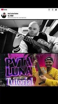 ¿Quieres tocar PVTA LUNA así? Tutorial SIN TABS en mi cana