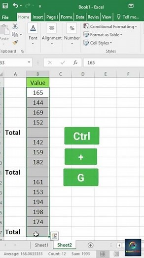 ##How to Use Go to Special Command in Excel |#Excel |#Shorts |#Shortsvideo