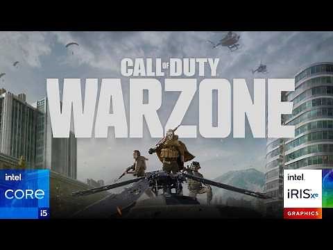 Call of Duty: Warzone | Performance Test | i5 1235U | Iris Xe Graphics | 16GB RAM | 1080P | 720P