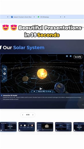 Made full interactive presentation in mintes with Dokie AI No templates, no design work. Try it free