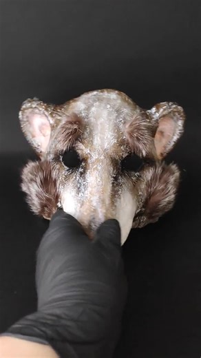Handmade Paper Mache Rat Mask: Halloween Costume, Masquerade Mask - Etsy
