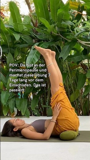 Meine Lieblingsübung bei Hitzewallungen in den Wechseljahren!