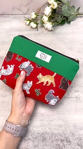 Diy Zipper Pouch Sewing Tutorial🧵 #diy #sewing #fblifestyle #handmade #PouchBag # | P&K Handmade