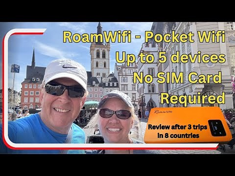 Review of the RoamWifi Pocket Wifi router and walk through of the set up of this travel essential.