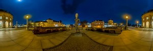 Hector Sculpture at the Bode Museum, Berlin, Germany (at Night) 360 Panorama | 360Cities