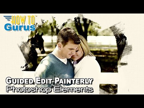 How You Can Use the Guided Edit Painterly Effect in Photoshop Elements