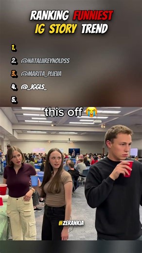 “Ranking the Funniest IG Story Trends 😂”