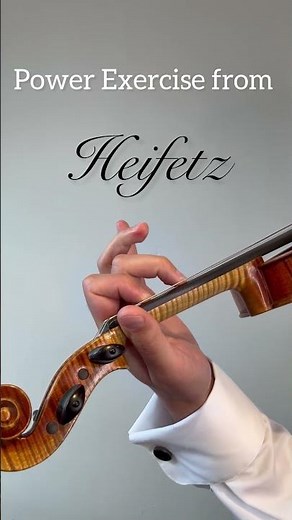 Heifetz Power Exercise – Unlock Finger Independence & Strength on Violin