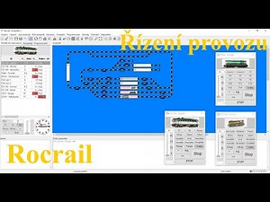 Řízení kolejiště programem Rocrail