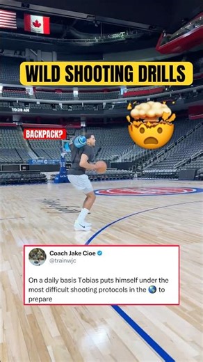 Tobias Harris shooting drills are DIFFERENT 🔥😳
