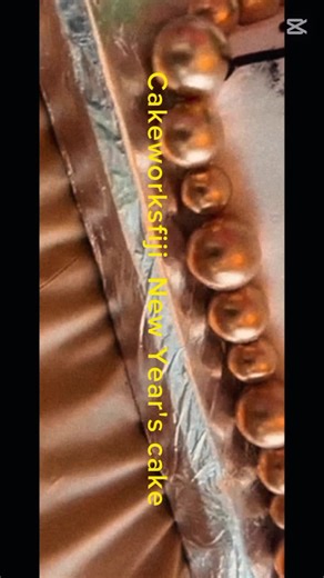 New years cake #cwfcakes #cakeworksfiji #fijicakes