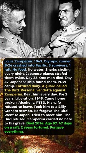 Pilot Was Shot Down Over the Pacific — Survived 47 Days on a Raft — Then Survived a POW Camp Too