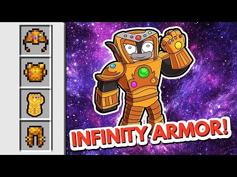 After 1 Year...I Craft INFINITY ARMOR! (Scramble Craft)
