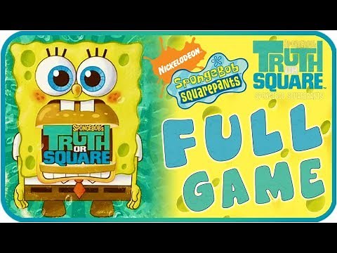 SpongeBob Truth or Square FULL GAME Longplay (Wii, X360, PSP)